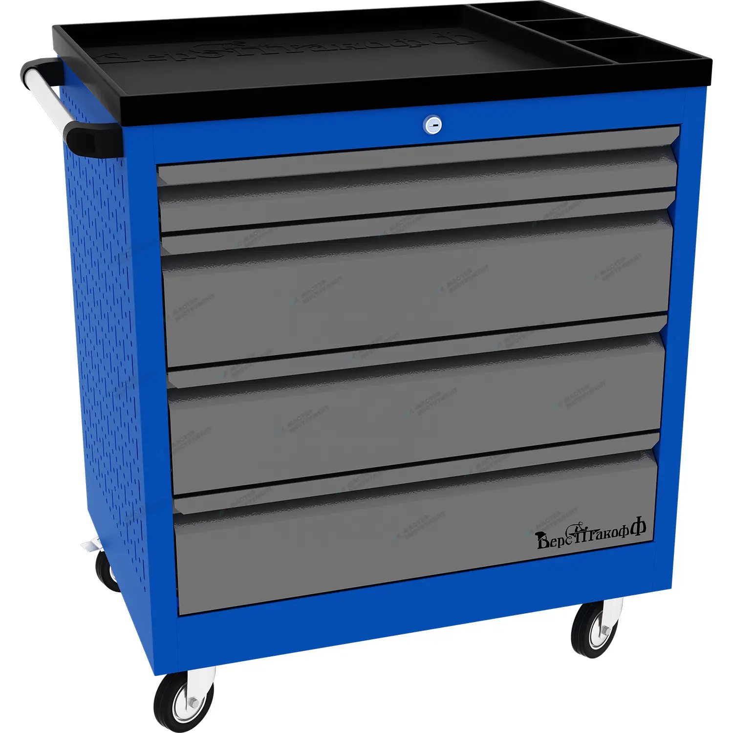 Тележка инструментальная PROFFI 795.4 M 4 ящика фото