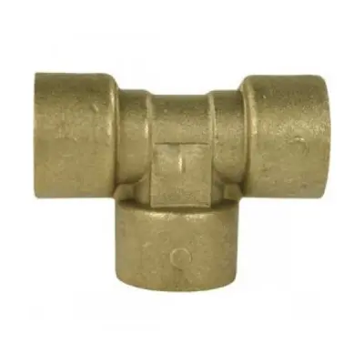 Тройник 3/8внут -3/8внут-3/8внут, 350bar, латунь фото