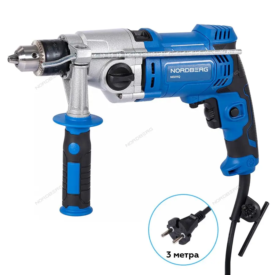 Дрель ударная, макс диам. сверла 16мм 1100Вт Nordberg NE011Q фото