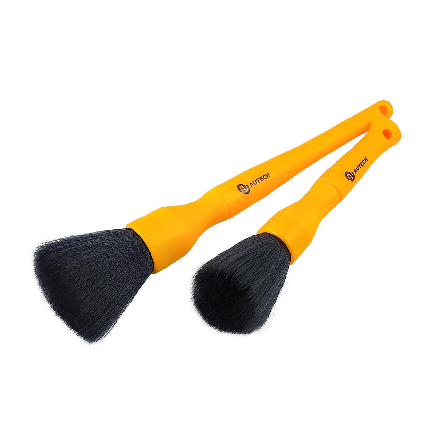 Кисточки для ухода за салоном автомобиля комплект 2шт Au-2602 фото