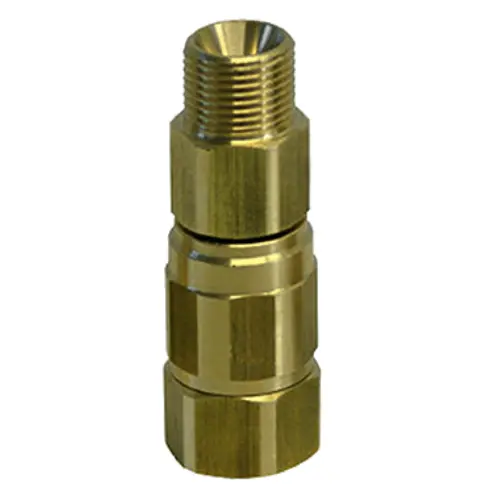 Поворотное соединение прямое G1/4M-G1/4F Латунь фото