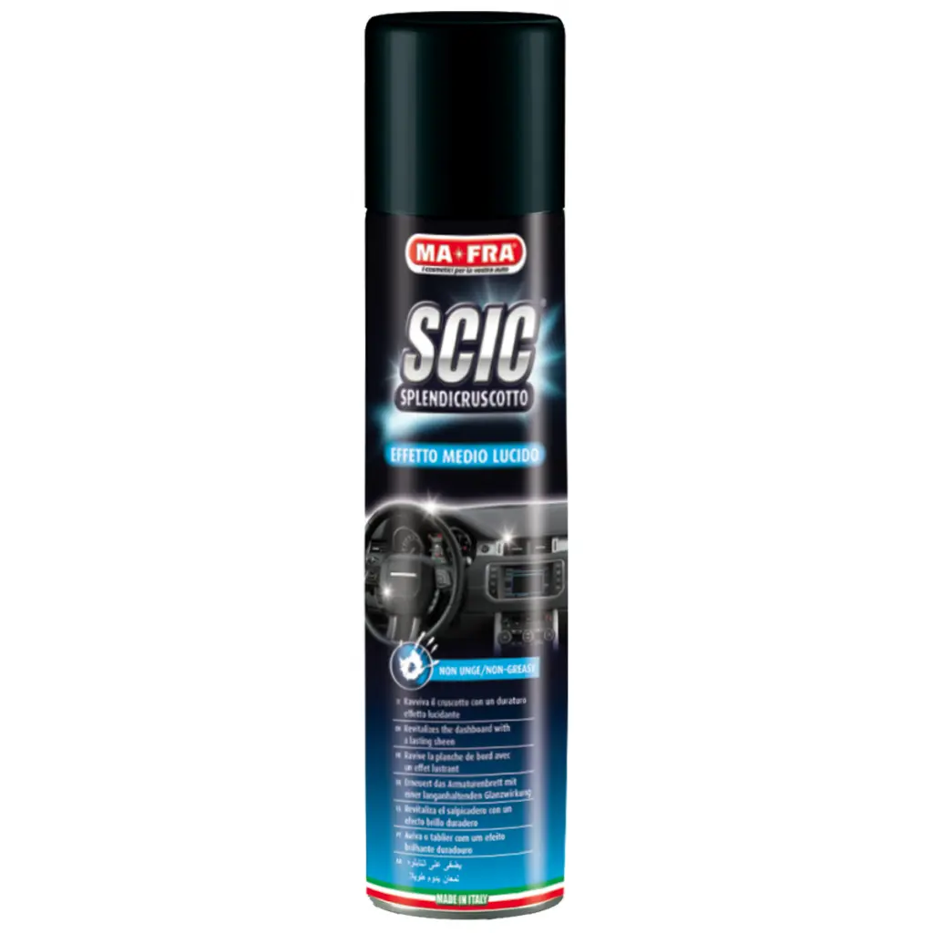 Каталог товаров Все Для Автомоек-SCIC BLUE SPRAY защитная полироль для пластика SCIC BLUE SPRAY защитная полироль для пластика
