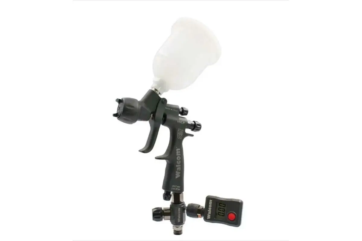 Миникраскопульт EGO CARBONIO НVLP сопло 1,0 2 верхних бачка фото