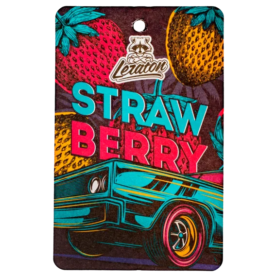 Ароматизатор подвесной LERATON STRAWBERRY