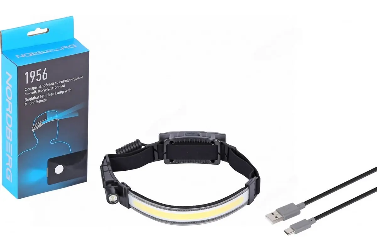 Каталог товаров Все Для Автомоек-Фонарь налобный аккумуляторный Nordberg 1956 Фонарь налобный аккумуляторный Nordberg 1956 фото