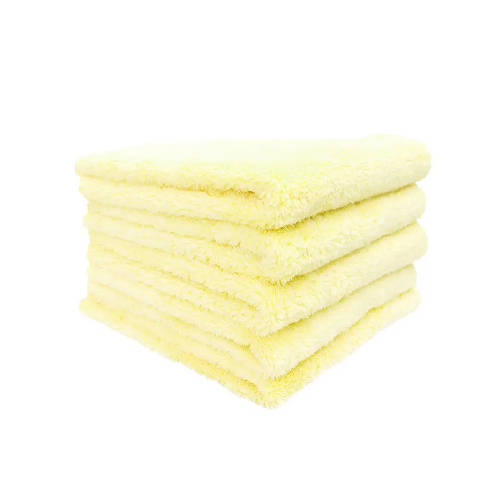 Микрофибра без окантовки двухсторонняя супермягкая PURESTAR PLUSH LIGHT EDGE LESS BUFFING TOWEL (5шт) фото