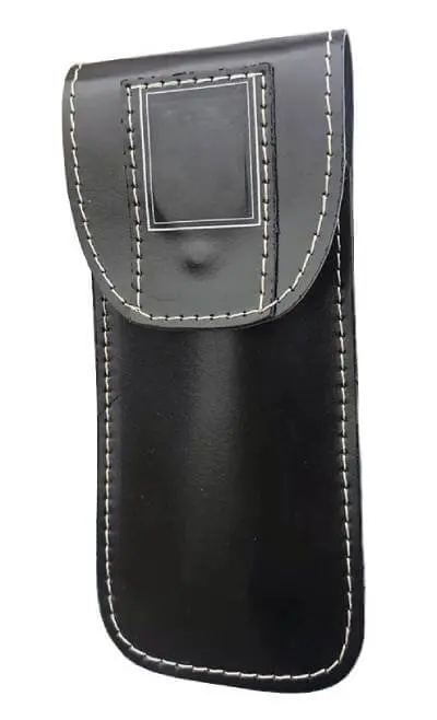 Кожаная сумка для инструментов на ремень Черная 21910959 фото