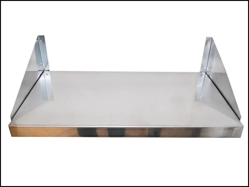 Полка плоская нержавеющая сталь 700*200*400 фото