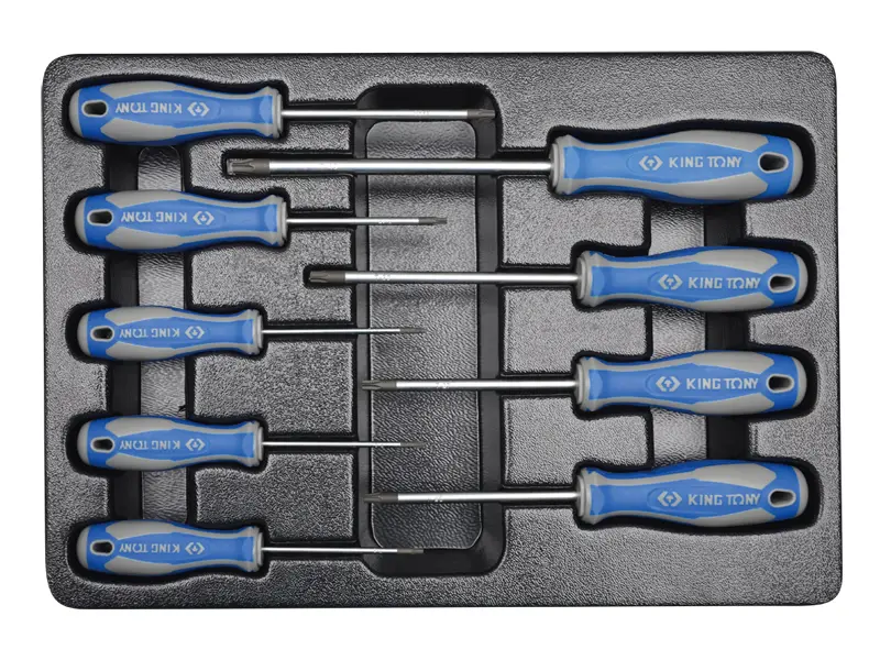Набор отверток TORX ложемент 9 предметов KINGTONY 9-31909PR фото