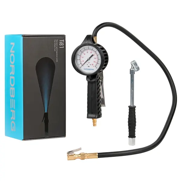 Каталог товаров Все Для Автомоек-Пистолет для подкачки колес универсальный Nordberg TI81 Пистолет для подкачки колес универсальный Nordberg TI81 фото