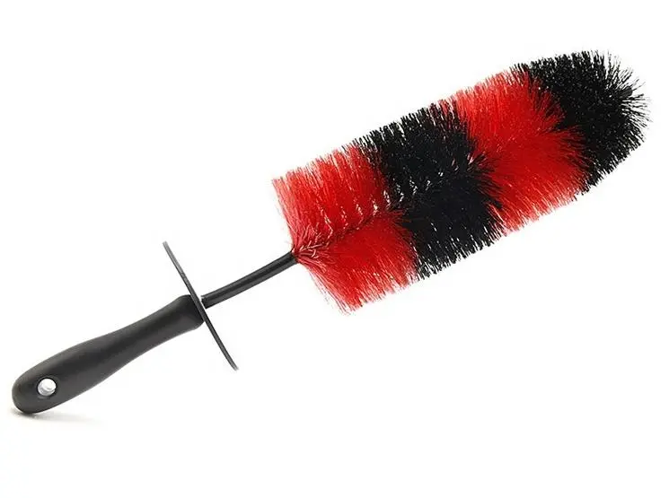 Щетка для чистки колес (красн/черн) Wheel brush фото