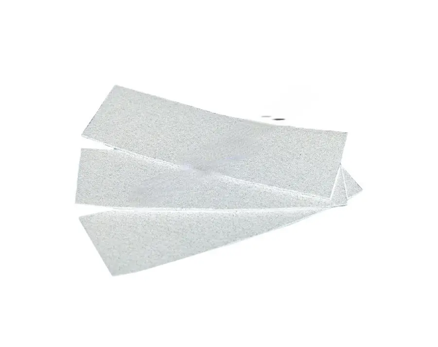 Прямоугольные насадки из фибры для стандартного ракеля белые 100х30мм 5шт фото