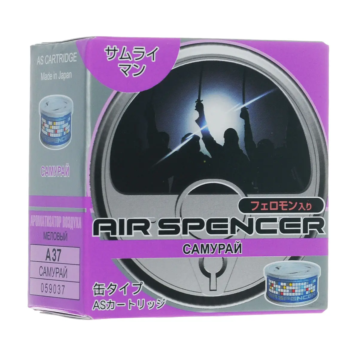 Ароматизатор меловой SPIRIT REFILL Air Spencer - Samurai Man