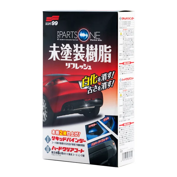 Покрытие для неокрашенного пластика Black Parts One 03134 фото