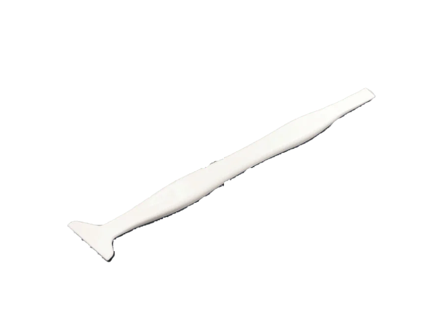 Каталог товаров Все Для Автомоек-Двухсторонняя мини-ракель палочка UZLEX жесткая белая Двухсторонняя мини-ракель палочка UZLEX жесткая белая фото