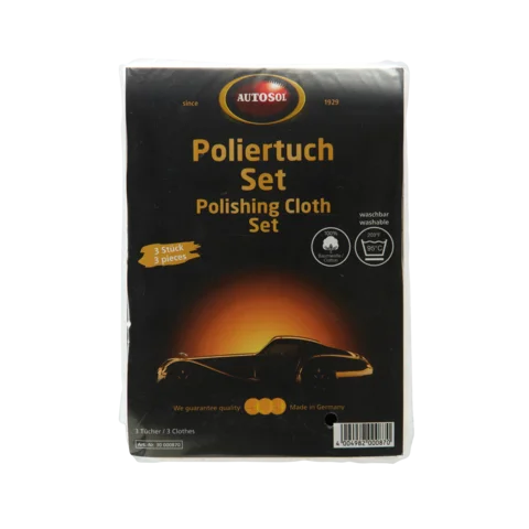 AUTOSOL Poliertuch полировальная салфетка набор из 3 шт фото