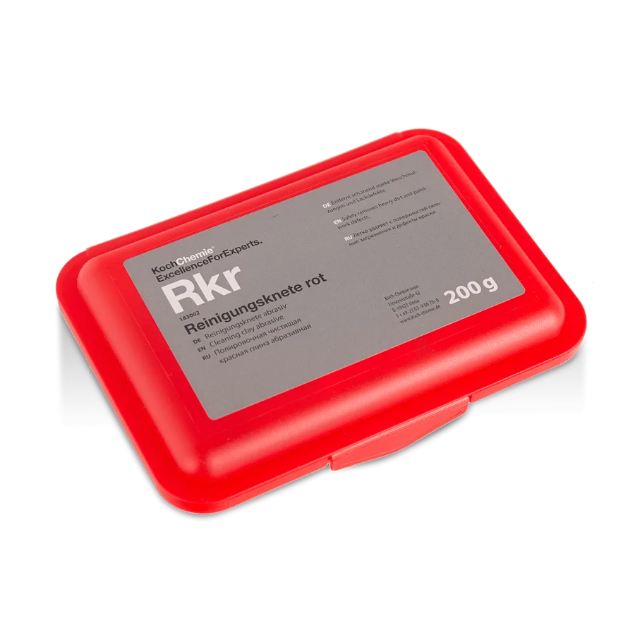 REINIGUNGSKNETE ROT (200 гр.) полировочная глина красная 183002 фото