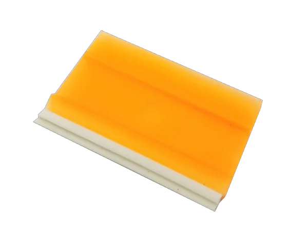 Ракель Универсальный оранжевый эластичный форма 2в1 95x60мм фото