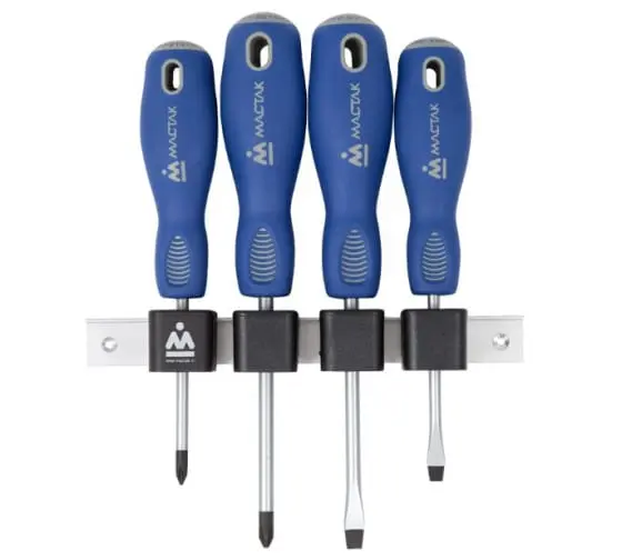 Набор силовых отверток с держателем 4 предмета фото