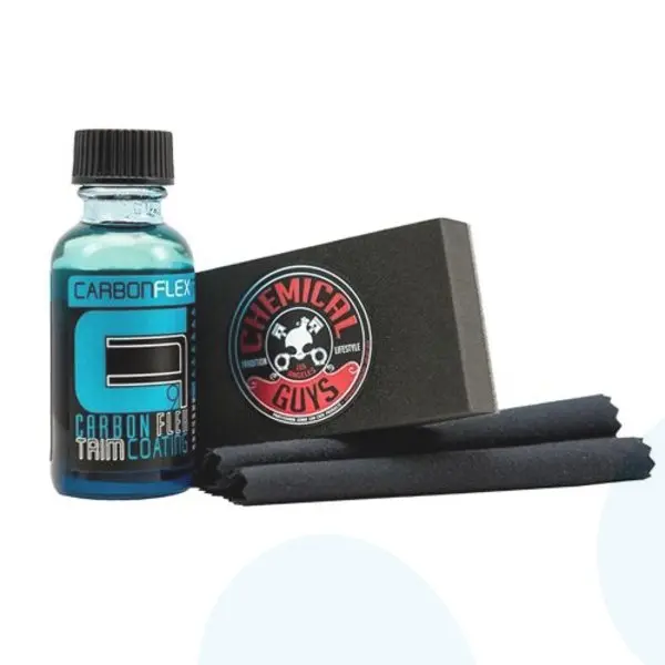 Ультрапрочный состав для обработки пластиковых и резиновых поверхностей Carbon Flex C9 Protective Trim Coating Kit WAC_228