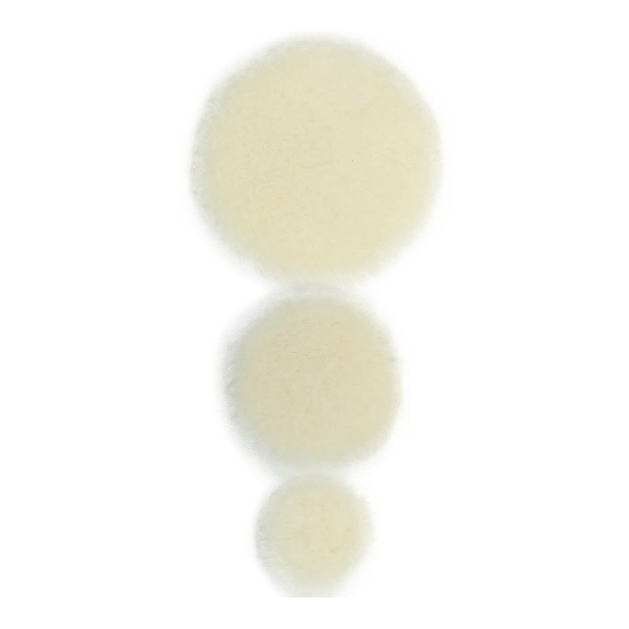 Полировальный круг комплект меховой из натуральной овчины Au-33401 фото