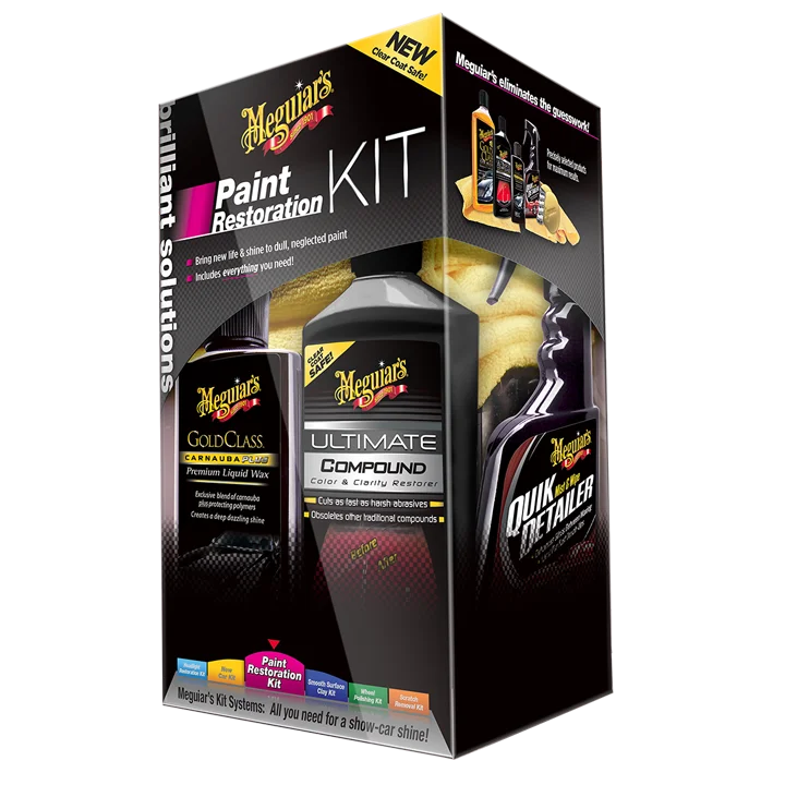 Набор Для Восстановления Лакокрасочного Покрытия Brilliant Solutions Paint Restoration Kit фото