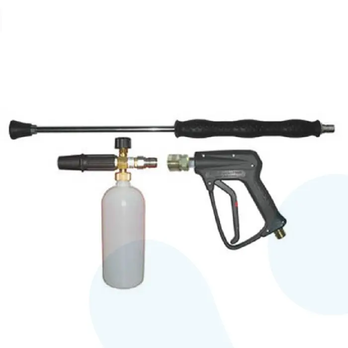 Пенокомплект 005 ECOLINE (ниппель нержавейка, муфта-байонет нержавейка, 250bar), копье L=60cm фото