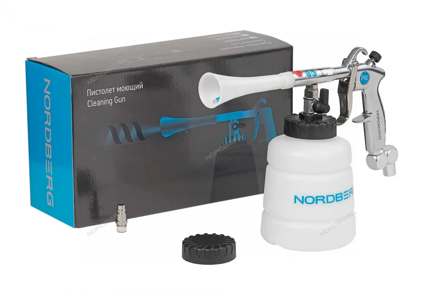 Каталог товаров Все Для Автомоек-Пистолет моющий с гибкой вращающейся насадкой, торнадор Nordberg NP9007 Пистолет моющий с гибкой вращающейся насадкой, торнадор Nordberg NP9007 фото