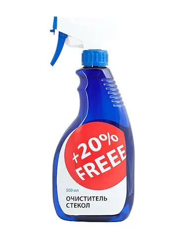 Очиститель стекол +20% FREEE фото