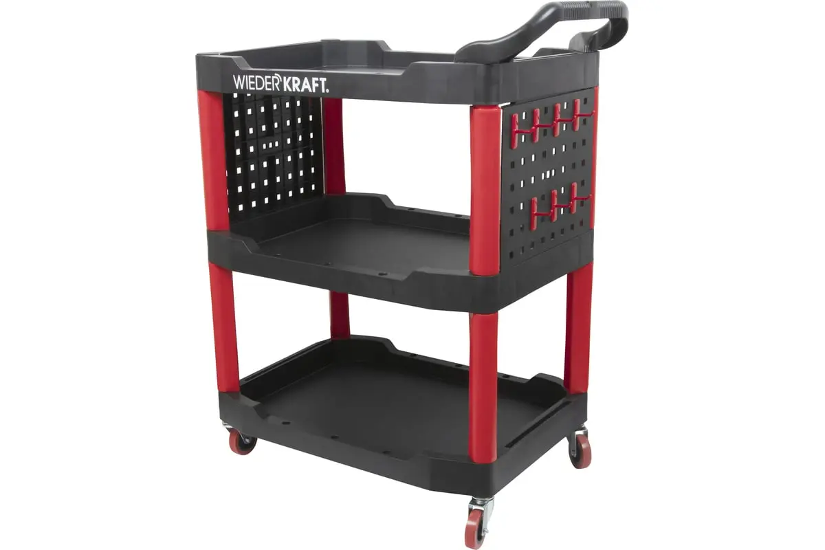 Тележка для детейлинга пластиковая WiederKraft WDK-818 фото