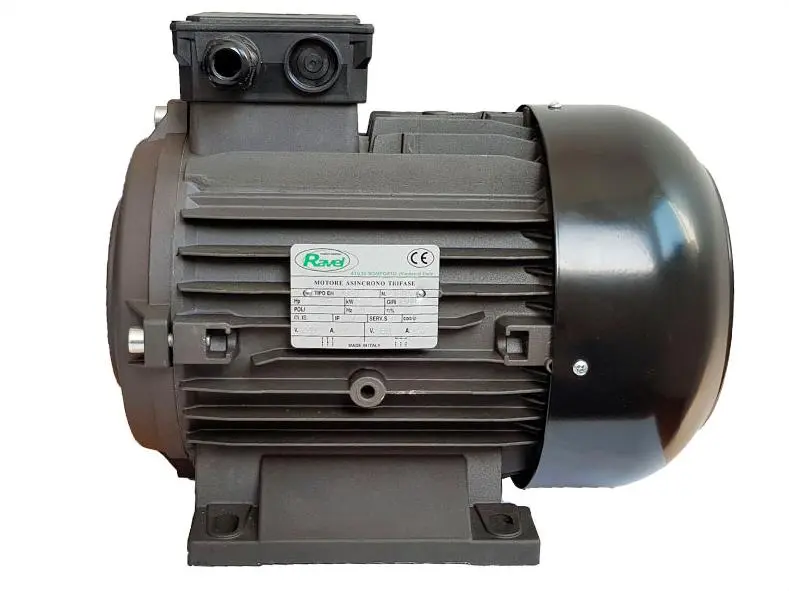 Ravel 5.5 кВт 380B,H112 полый вал d24мм фото