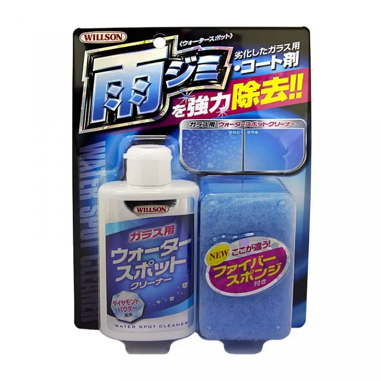 Очиститель стёкол с алзмазной крошкой и губкой фото