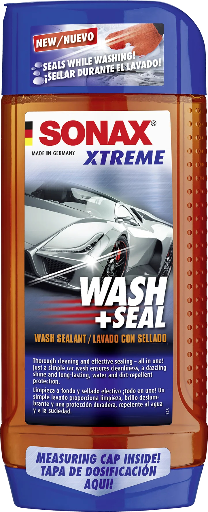 Каталог товаров Все Для Автомоек-SONAX XTREME Wash+Seal автошампунь быстрый блеск SONAX XTREME Wash+Seal автошампунь быстрый блеск