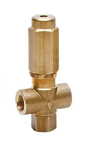 Клапан предохранительный VS 220 проходной; 3/8-3/8 24л/мин 250бар фото