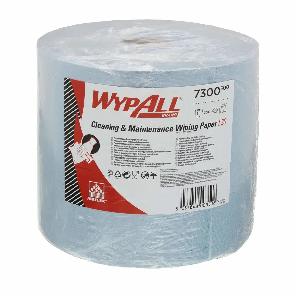Протирочный материал в рулонах WypAll L20 двухслойный KC7300 фото
