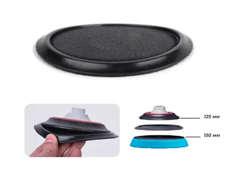 Переходник-адаптер подложки с 125 мм на 150 мм (для ротора) Prisys фото