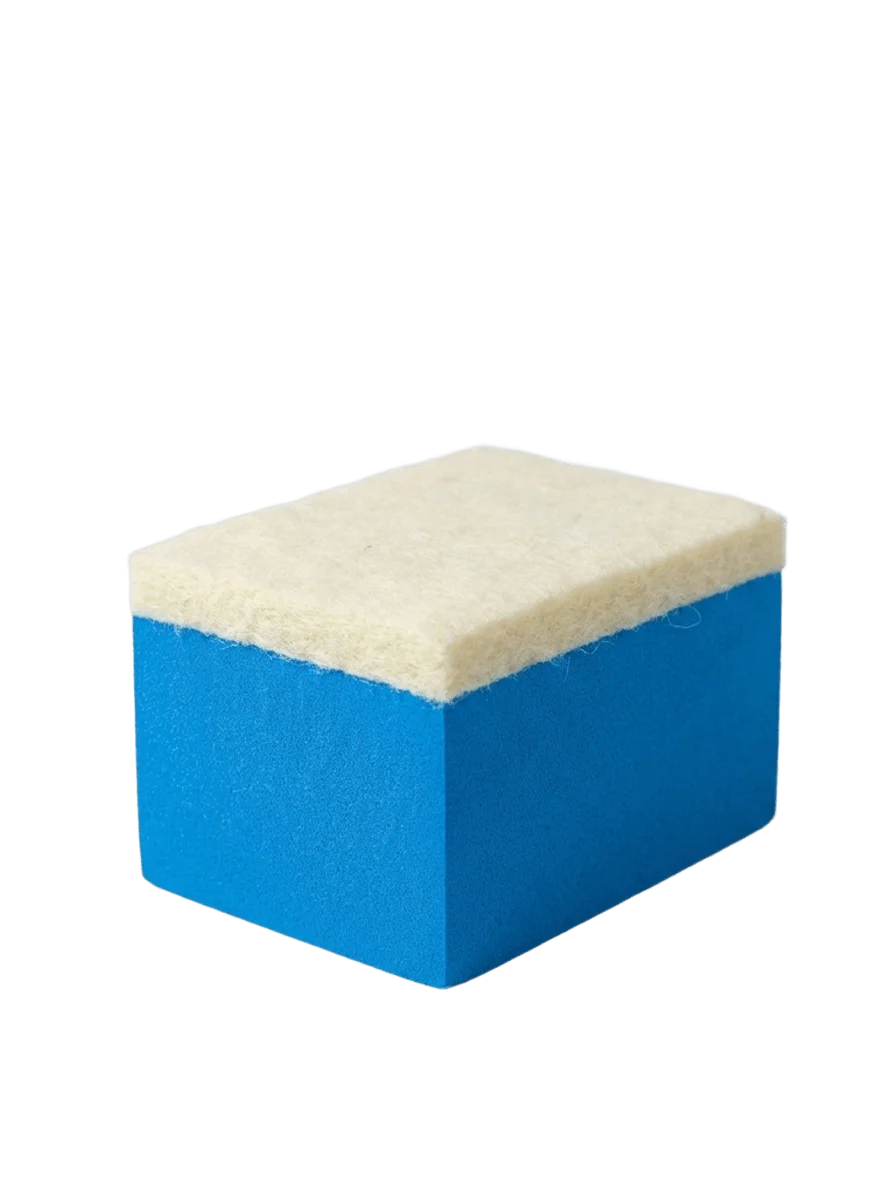 Аппликатор для чистки стекла и хрома Biography (мягкий войлок) 45×40×60мм фото