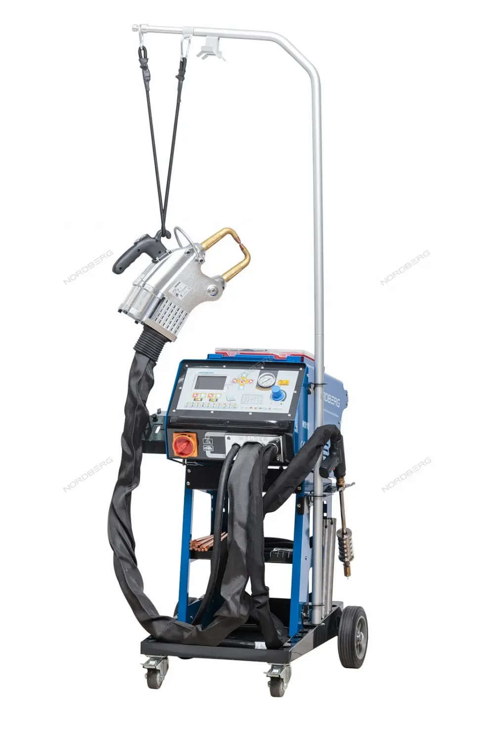 Каталог товаров Все Для Автомоек-Аппарат сварочный, споттер, 380 В, с клещами Nordberg WS10 Аппарат сварочный, споттер, 380 В, с клещами Nordberg WS10 фото