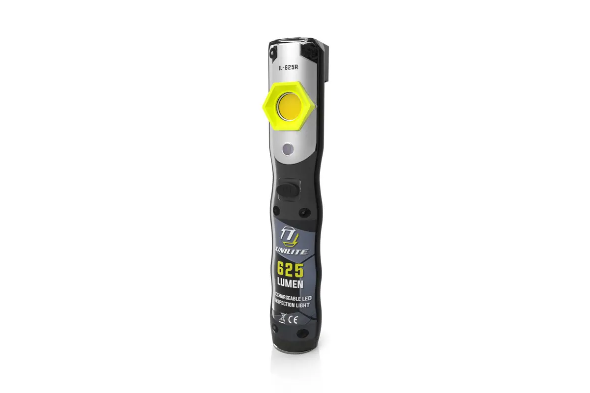 IL-625R Инспекционный фонарь COB 625 Lm +SMD 250 Lm +УФ, 2500 mAh, IP65 UNILITE фото