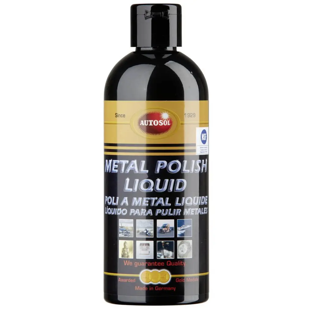 AUTOSOL Metal Polish Liquid полироль-эмульсия для металлов 250мл фото