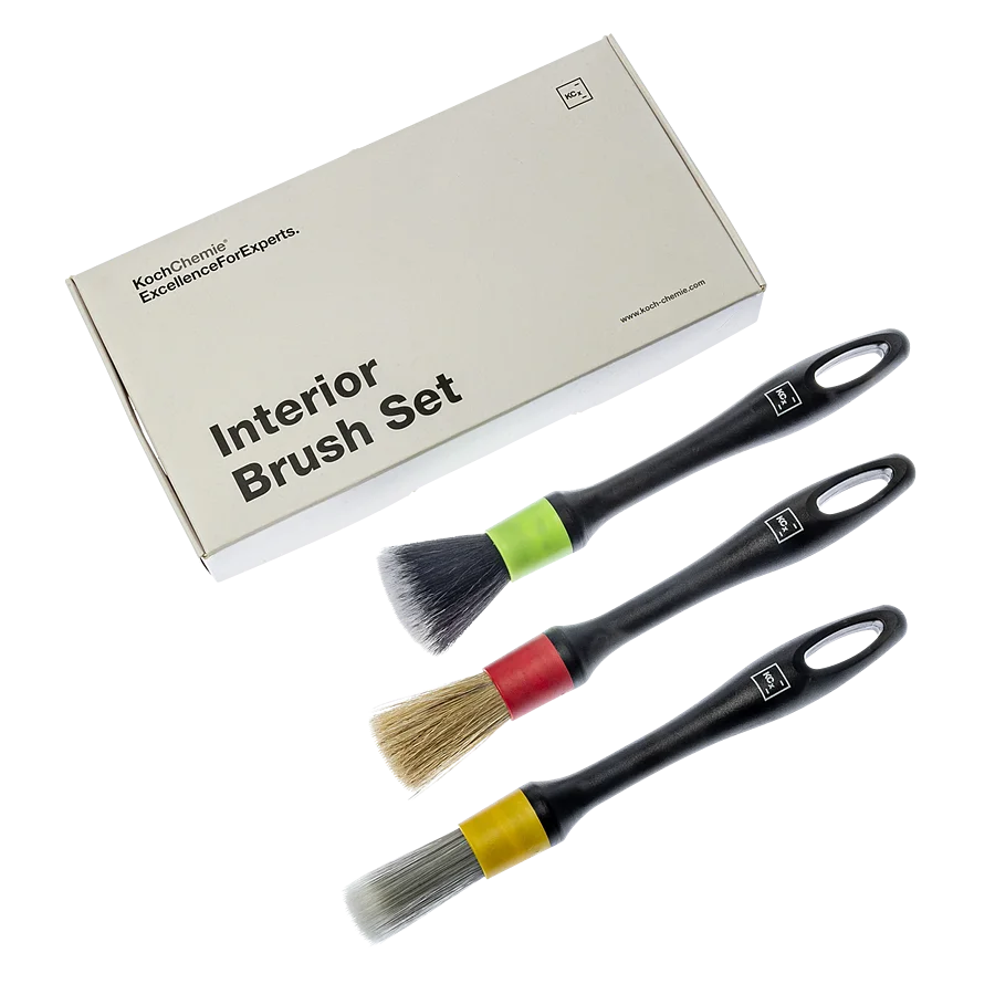 Набор кистей для очистки салона автомобиля Interior Brush Set фото