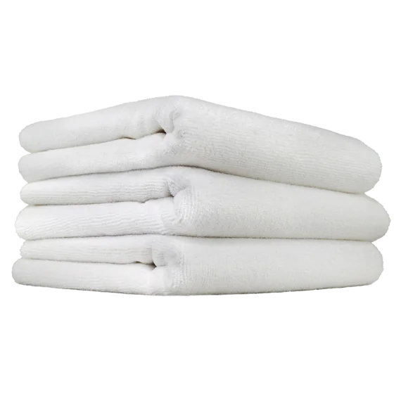 Белое микрофибровое полотенце Monster Edgeless 40x40см MIC_801_03 фото