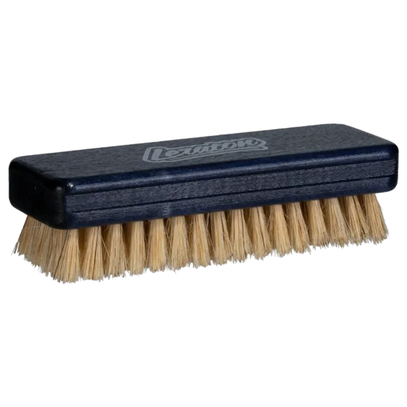 Щетка для чистки кожи из натуральной щетины кабана (жёсткая) LERATON BR1N фото