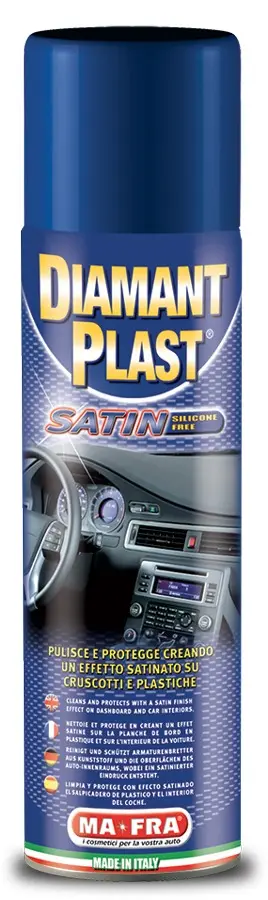 Каталог товаров Все Для Автомоек-DIAMANT PLAST SATIN полироль для пластика матовая DIAMANT PLAST SATIN полироль для пластика матовая