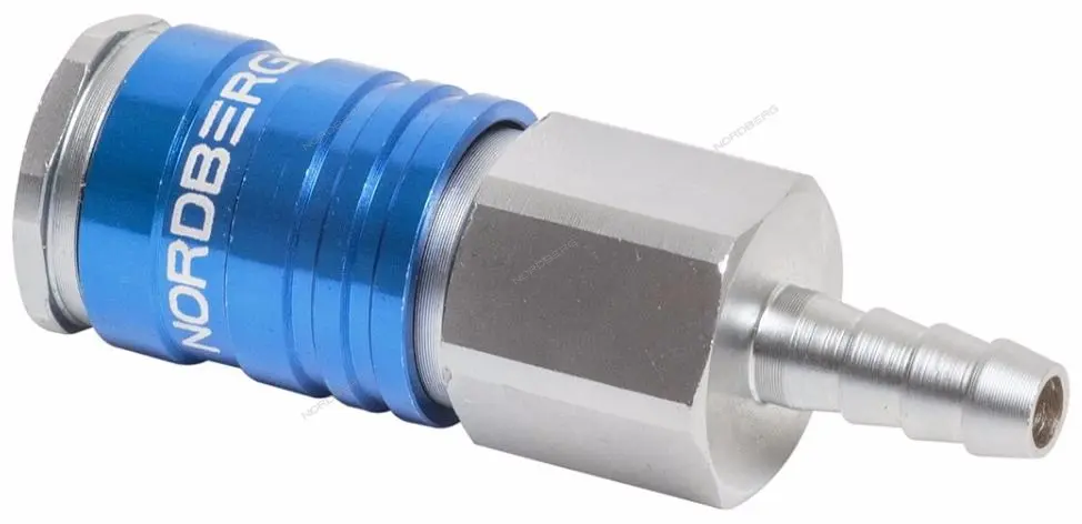 Разъем быстросъемный "мама" - елочка 8 мм фото