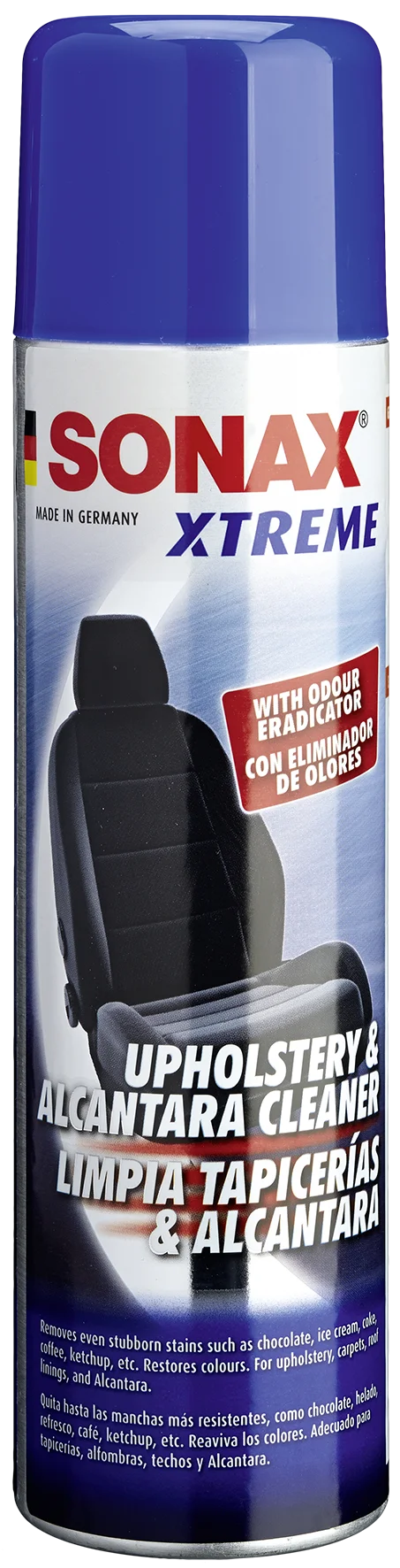 SONAX XTREME Upholstery & Alcantara cleaner Очиститель обивки салона и алькантары фото