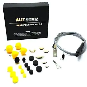 Насадка для полировки труднодоступных мест гибкий вал (комплект) Nano Polisher Kit 3.0, Autotriz фото