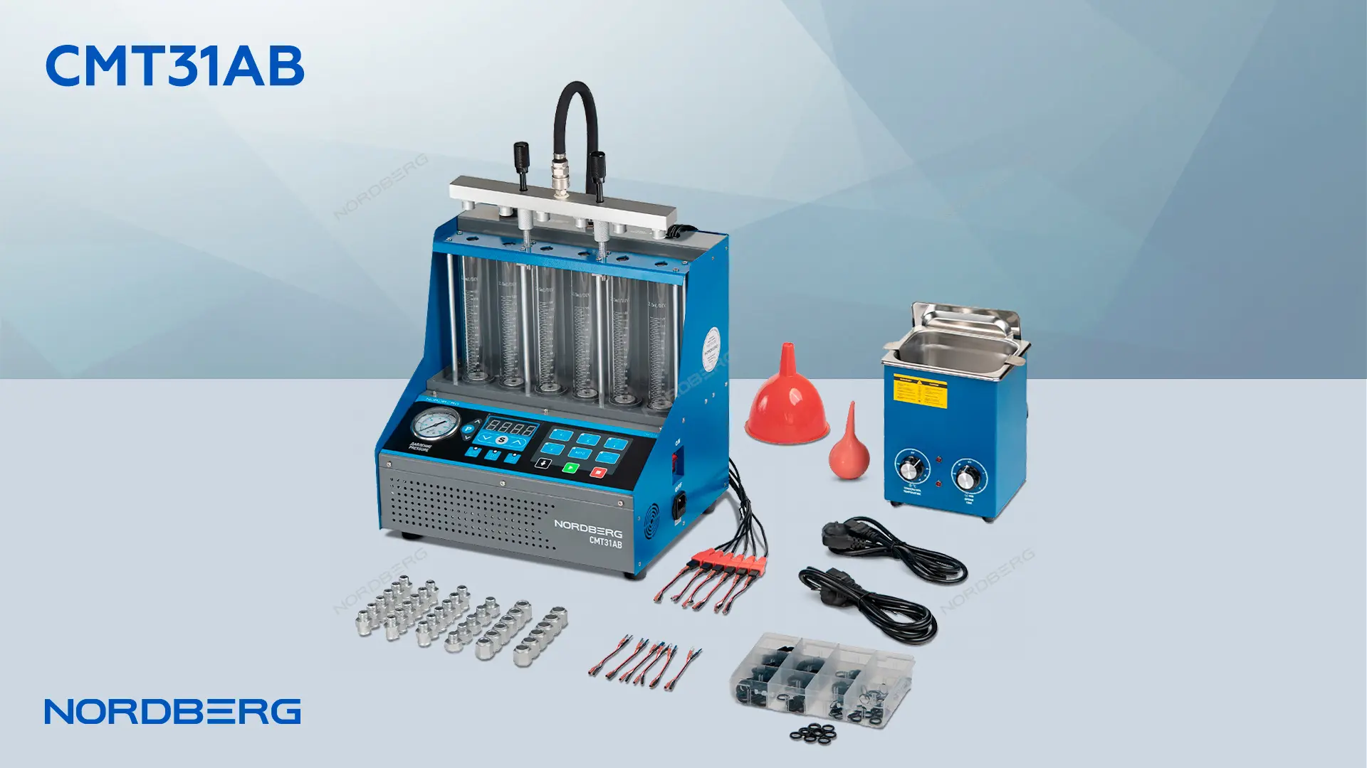 Установка для тестирования и очистки форсунок Nordberg CMT31AB фото