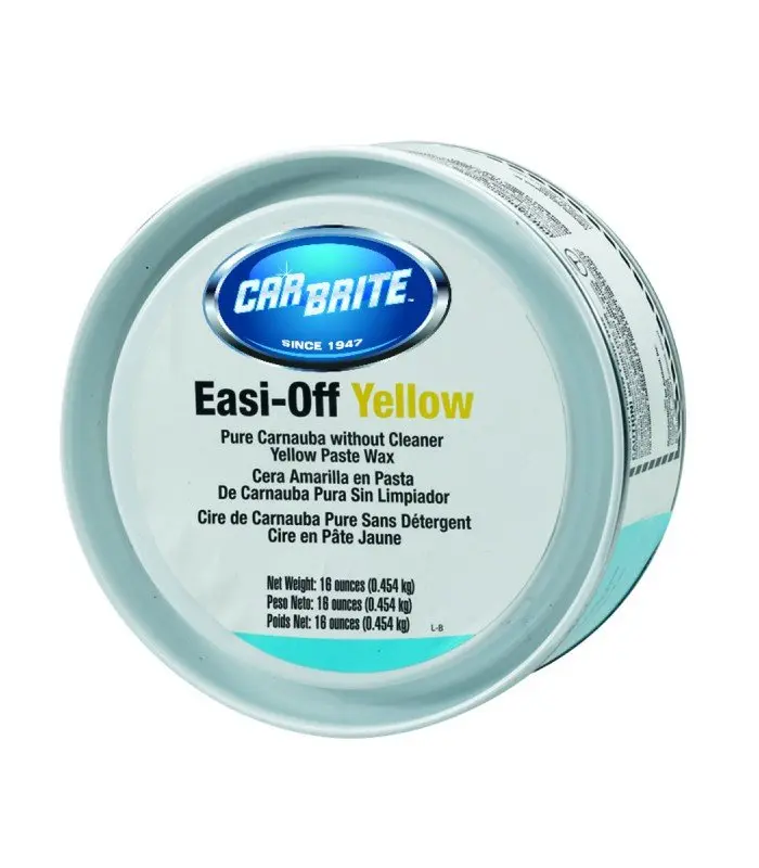 Твердый воск с карнаубой CarBrite® EASI-OFF YELLOW фото