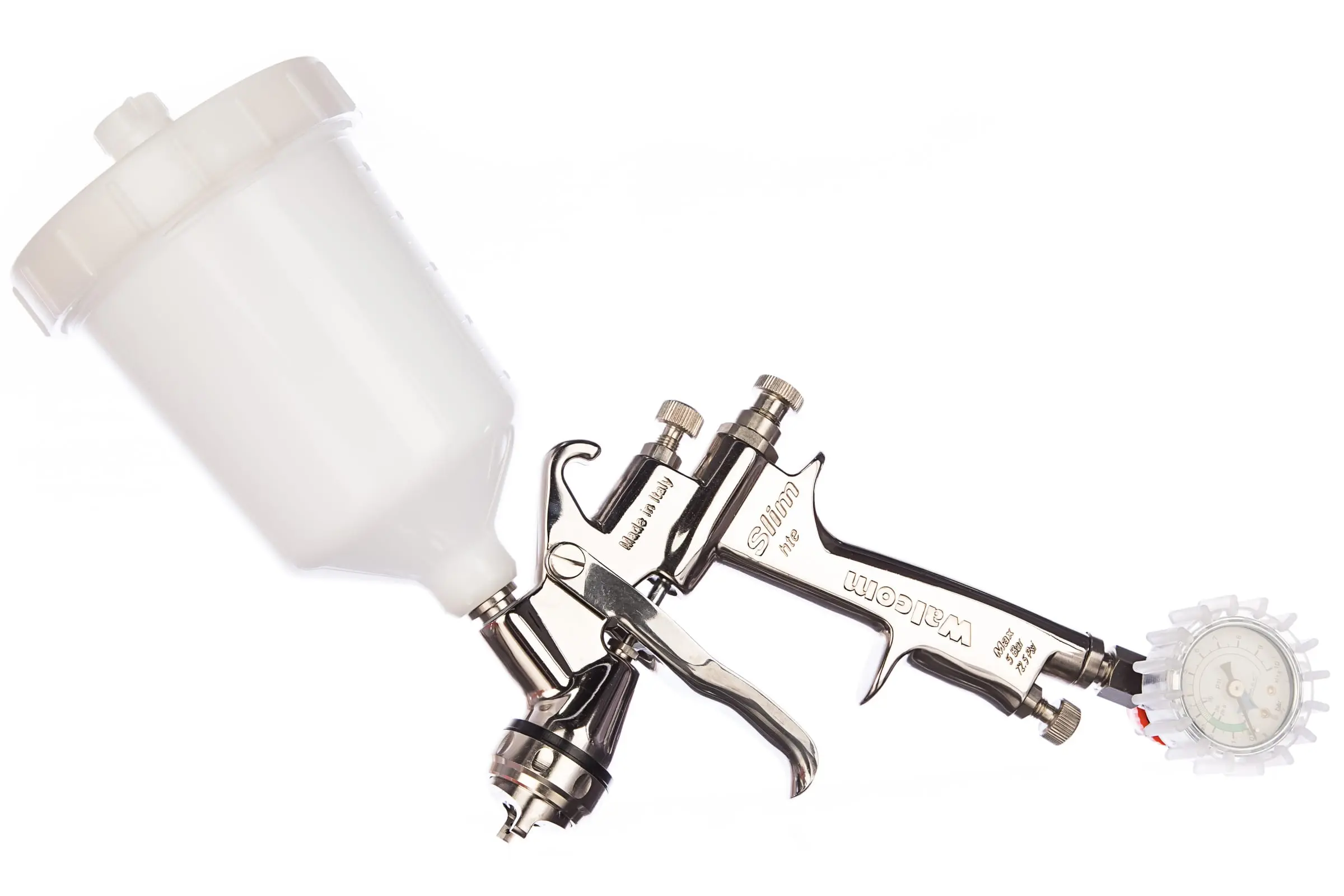 Краскораспылитель SLIM S HTE 0,68 л, верхняя подача, сопло 1,3 фото